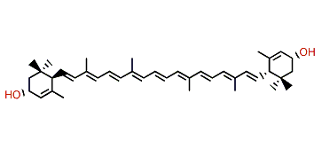 (3R,3'R,6R,6'S)-epsilon,epsilon-Carotene-3,3'-diol